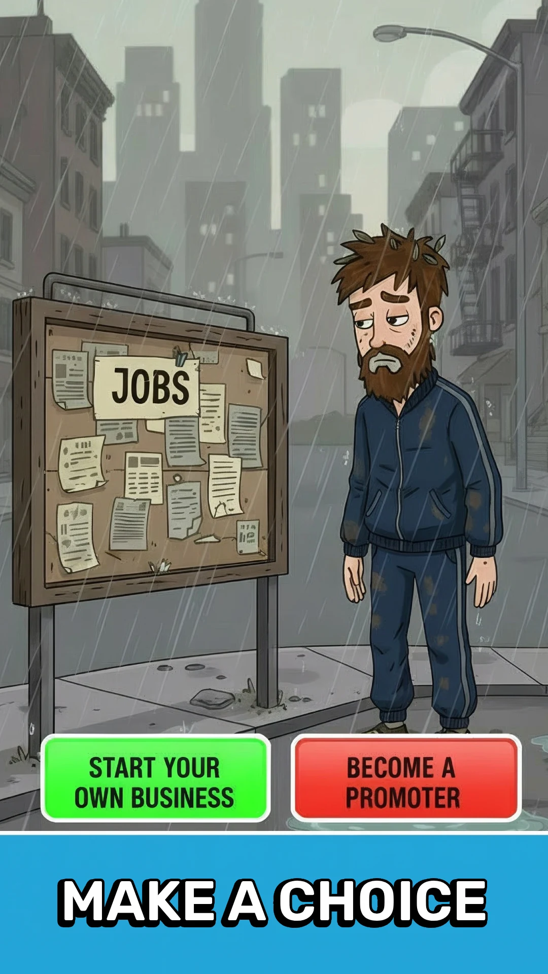 Poor to Rich: Hobo Simulator screenshot